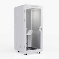 Pod d'enregistrement Cabine téléphonique acoustique à amortissement des vibrations haut de gamme insonorisée cabine musicale cabine de réunion