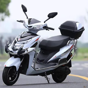 Moto électrique EU Blue Sport 60V 1000W, vitesse maximale 65 km/h, autonomie 70 km, avec coffre arrière, idéale pour les trajets urbains des adultes - Product Image 2