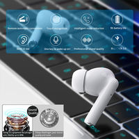 Écouteurs TWS Hi-Fi ANC intra-auriculaires sans fil avec étui de charge Type-C 5.4, étanchéité IP54, autonomie de 10 à 15 heures pour usage quotidien