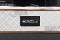Surmatelas individuel à ressorts ensachés en fibres, 180x200 200x200, emballé sous vide, pour un sommeil confortable et un soutien optimal