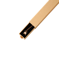 Boîte à bijoux écologique rose de qualité supérieure 10*10*10cm stratification mate brillante gaufrage revêtement UV pour l'emballage de lunettes de montre élégantes
