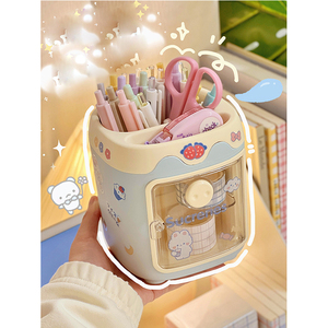 Storage Household Storage And Makeup Storage Box Desktop Sundries Storage Pen Holder Hot Section