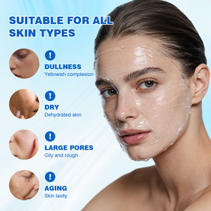 Mascarilla Facial Nocturna de Colágeno OEM de Marca Privada, Hidrata y Nutre, Diseño de Logotipo Personalizado, Venta al por Mayor, Mascarilla Facial Desprendible - Product Image 4