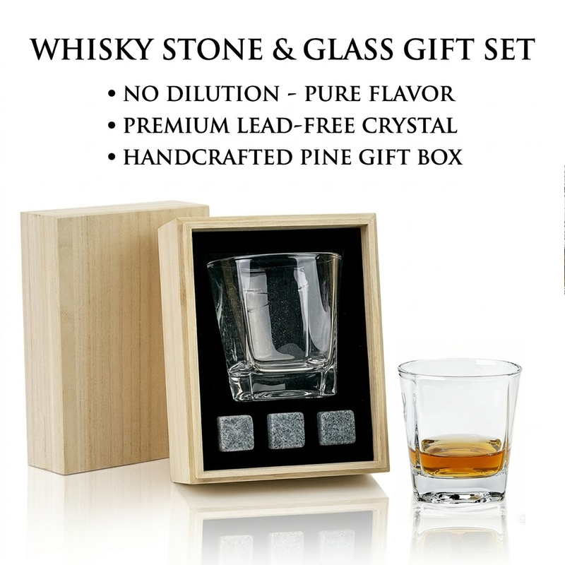 In Stock Crystal Square Whisky Decanter