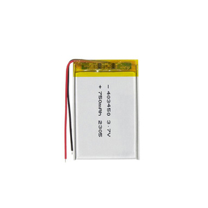 Bateria de Polímero de Lítio 403450 3.7V 750mAh Recarregável Li-ion Lipo com PCB - Product Image 3