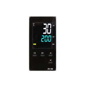 KT49 Relay SSR Dual Output Multiple Input LCD Intelligent PID Oven Temperature Controller Sensor