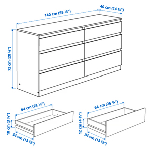 Meubles sur mesure et en gros : Commodes modernes de luxe laquées brillantes, usine JIAMEIJIA FURNITURE spécialisée dans les commodes blanches laquées à 6 tiroirs - Product Image 4