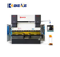 Presse plieuse CNC BEKE WE67K DA69S 120T 2500 8 axes plus 1 axe, résistante aux chocs, à calibrage précis, équipement de pliage hydraulique du métal