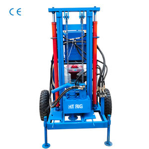 Machine de forage de puits d'eau de première <span class=keywords><strong>classe</strong></span> avec moteur diesel de 25 <span class=keywords><strong>chevaux</strong></span> certifié CE, machine pivotante - Product Image 3