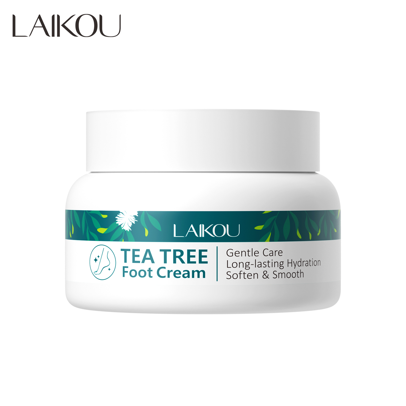 Crème pour les pieds à l'arbre à thé