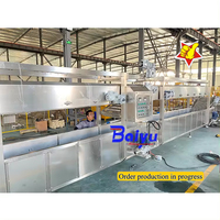 Machine à boulettes de viande multifonctionnelle automatique Baiyu en acier inoxydable à moteur électrique haute capacité pour le bœuf