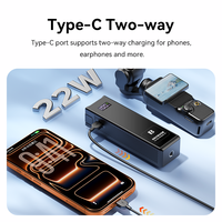 Batterie externe portable FB pour Osmo Pocket 4 et Pocket 3, poignée de charge, chargeur d'appareil photo, accessoires, batterie intégrée 5000 mAh