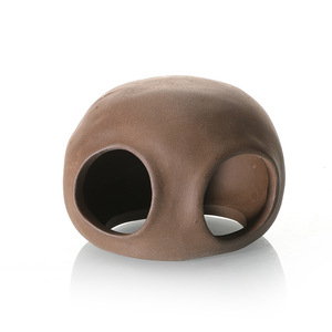 물고기 탱크 도자기 보라색 점토 장식 RPY-059 - Product Image 3