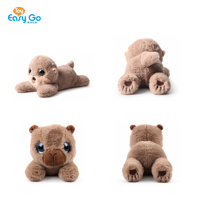 Peluche Capybara lestée de 32 cm, douce et moelleuse, jouet lesté pour le ventre, 9 styles, adorable animal en peluche