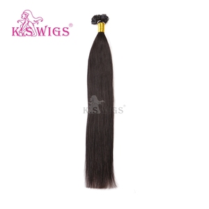 Extensions de cheveux humains Remy 100% vietnamiennes de qualité supérieure, pré-collées, à pointe plate, pour les distributeurs de salons. - Product Image 2