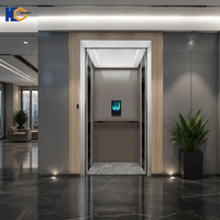 Ascensore Residenziale Senza Vano per 2-6 Piani, Personalizzabile, Piccolo Elevatore Domestico da 400kg per Interni