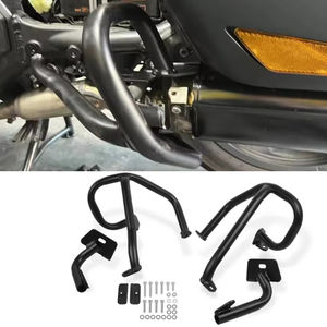 Pour <span class=keywords><strong>Honda</strong></span> 2018-2024 GL1800 <span class=keywords><strong>Goldwing</strong></span> <span class=keywords><strong>1800</strong></span> Crash Bar Sacoche Garde Cadre Arrière Protecteur Pare-chocs Stunt Cage - Product Image 2