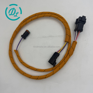 EExcastart ชุดสายไฟเซ็นเซอร์แรงดันน้ำมันดีเซล, 260-4861 C7ทนทานเปลี่ยนได้สำหรับรถขุดรถตัก950H 962H - Product Image 1