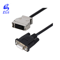 Cable de Programación Serie CQM1-CIF02, Adaptador RS232, Cable de Programación PLC