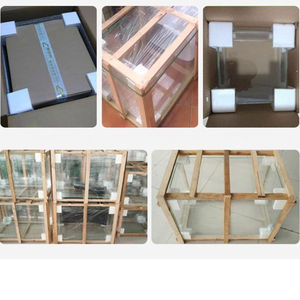 Ensemble d'aquarium 5-en-1 ultra-transparent à pliage à chaud, petit aquarium rectangulaire en verre écologique - Product Image 5