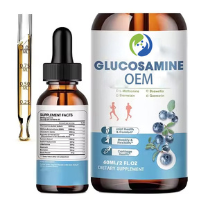 Ausreson glucosamina condroitina Msm líquido gotas suplementos 60ml Natural orgánico glucosamina líquido - Product Image 2