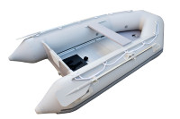 Nouveau Design Sup bateau de pêche en caoutchouc gonflable PVC Hypalon plancher en aluminium avec moteur pour la mer