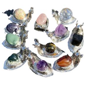 Vente en gros de pierres brutes en cristal naturel, artisanat en cristal fait main, décoration de la maison, ornements DIY, cadeaux - Product Image 5