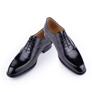 Colección de otoño de zapatos formales de alta gama para hombre - zapatos de vestir y Oxfords hechos a mano con cuero premium y punta en pico, personalizados. - Product Image 1