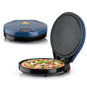 Nuevo diseño, 1800W, multifuncional, 180 grados, antiadherente, calefacción de doble cara, máquina eléctrica para hacer Pizza, máquina automática para hacer Pizza - Product Image 1
