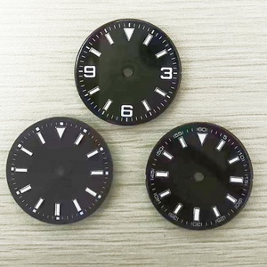Accesorio de Reloj Personalizado OEM ODM, Esfera de 29 mm con Luminiscencia Verde, Apto para Movimiento 2813 2836, Admite Adhesivo con Logotipo - Product Image 2