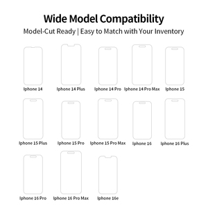 Miếng dán màn hình bảo vệ riêng tư chống nhìn trộm Provan Custom Hydrogen Matte HD trong suốt <span class=keywords><strong>TPU</strong></span> cho iPhone 16 Pro Max - Product Image 3