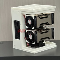 V100 32GB 16GB SXM3 avec NVLink AI PC pour DeepSeek AI Server PC Computer LLaMA Vllm Dual GPU PC X99 E5 workstation