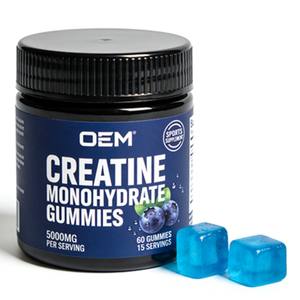 Gomitas de Creatina Monohidrato, L-Carnitina y Electrolitos de Primera Calidad OEM, Paquetes para Adultos y Mujeres, Suplementos Naturales para el Apoyo Muscular y la Belleza - Product Image 3