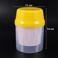 Bouteille de test de la varroa en plastique, outil d'apiculture pour la détection des acariens de la varroa, outils d'apiculture