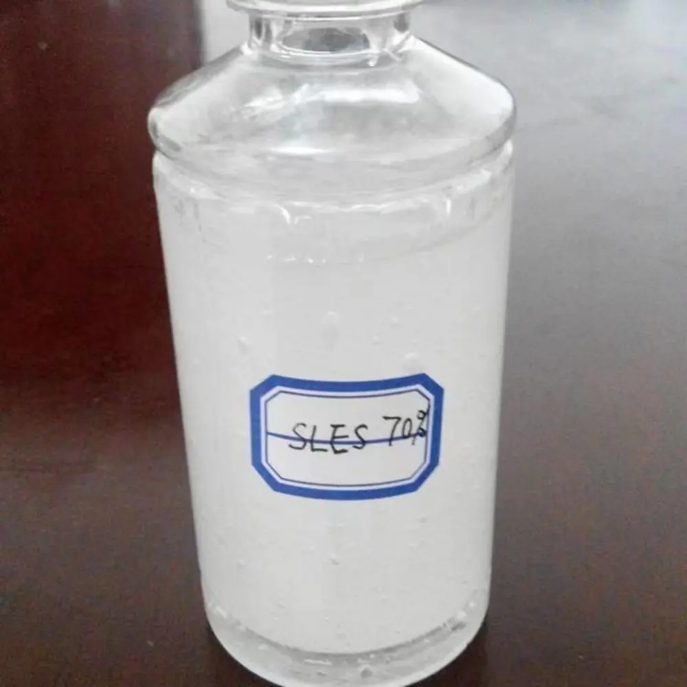 Chemical raw materials detergents solvents SLES 70% price sodium dodecyl ether sulfate