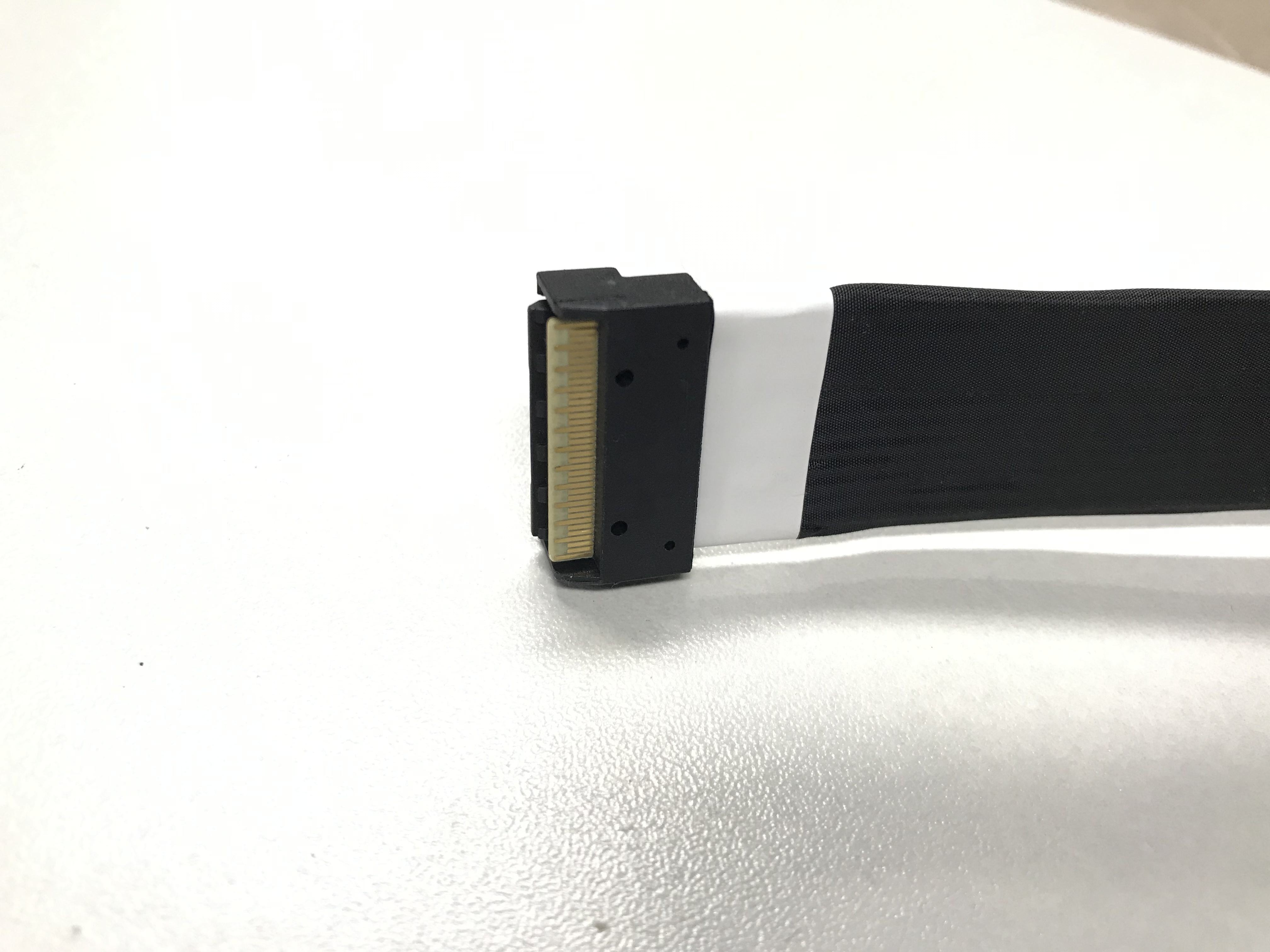 HONPNK 1.2M/1.6M SlimSAS SFF-8654 8i to SlimSAS SFF-8654 8i Cable Server Hard Disk Data Cable