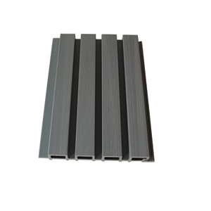 Revêtement mural en bois écologique, panneau mural WPC, panneaux de bardage de haute qualité, élégants, résistants à l'<span class=keywords><strong>humidité</strong></span>, revêtement mural moderne - Product Image 6