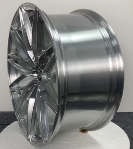 Wholesale Retail 18-22 Inch Silver Forged Aluminum <b>Wheels</b> 5x120 PCD Deep Dish <b>Spokes</b> for SUV - Product Image 2