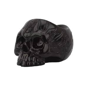European American Creative Flame Black <strong>Candle</strong> <strong>Holder</strong> Eco-Friendly Retro Horror Mini Resin Ornament for Halloween - Product Image 5
