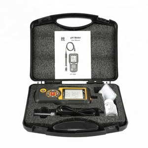 เครื่องวัดค่า pH ดิจิตอล HTI รุ่น HT-1202 ผลิตในจีน สำหรับทดสอบคุณภาพน้ำและวัดอุณหภูมิ - Product Image 5