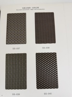Maille de fil métallique architecturale en acier inoxydable plaqué or PVD pour plafond et cloison intérieure
