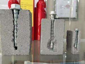 M10 Tự Khai thác bu lông tedun <span class=keywords><strong>Fastener</strong></span> sản xuất Nhiệm vụ nặng nề mặt bích hình lục giác đầu tự khai thác Vít bê tông - Product Image 3