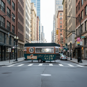 Camion de restauration mobile, remorque alimentaire, camionnette à pizza, camionnette à café, chariot à hot-dogs, camion de restauration BBQ, remorque à pizza, cuisine mobile, camion de glaces - Product Image 1