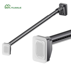 YIJIALE Fortune 500 Choice 0.7-1.2m 32mm Barres <span class=keywords><strong>de</strong></span> <span class=keywords><strong>rideau</strong></span> extensibles à un clic finition grise pour fenêtre <span class=keywords><strong>de</strong></span> camping-car - Product Image 1