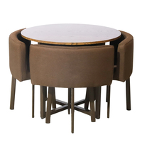 Table de salle à manger moderne simple et solide pour petite maison nordique table de salle à manger extensible en bois table et chaise rondes chinoises