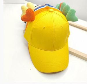 Children Cartoon Baseball Cap Embossed Custom Logo Soft Cotton Curved Brim Adjustable Kids <b>Hat</b> <b>for</b> Brand Promotion Event - Product Image 2