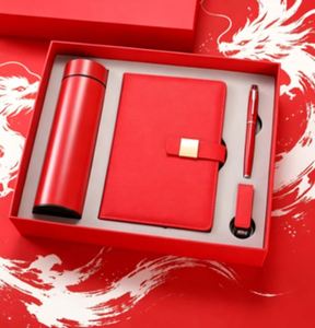 New Customized <b>A5</b> <b>Notebook</b> Gift Set High Quality <b>Notebook</b> Diary With Gift Box and Pens USB Custom <b>Notebook</b> With Logo - Product Image 4
