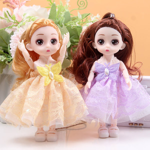 Muñeca Princesa Articulada de 17cm, Estilo Nuevo, con Vestido, para Niñas, en Caja de Regalo, para Jugar y Regalar a Niños - Product Image 6