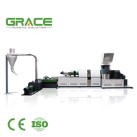 GRACE Maschine PET PE PP Recycling Kunststoff Pellet Pellet isierung Pellet izer Granulat Herstellung Extruder Granulator Maschine für Granulat