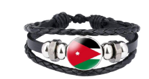 Sac à cordon, tasse, drapeau à main et collier de soutien pour les supporters, avec le drapeau de Jordanie, pour le grand match de football de 2026, de la marque Nuoxin - Product Image 2